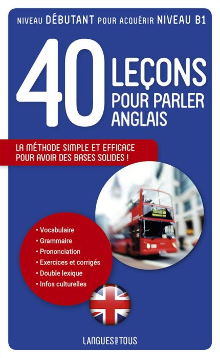 Emprunter 40 Leçons pour parler anglais livre