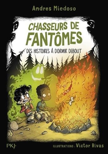 Emprunter Chasseurs de fantômes Tome 8 : Peur bleue au coin du feu livre