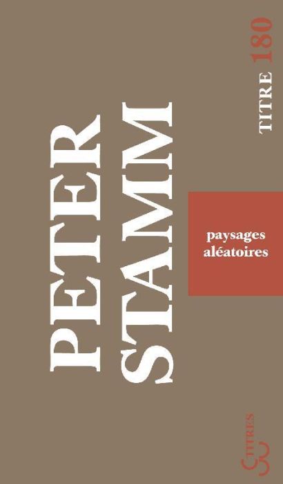 Emprunter Paysages aléatoires livre