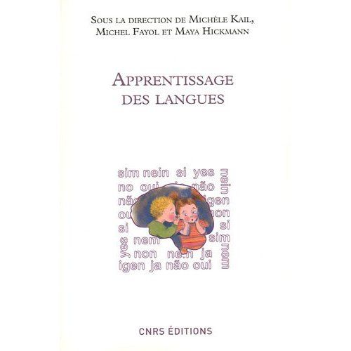 Emprunter Apprentissage des langues livre