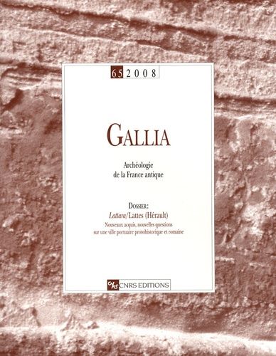 Emprunter Gallia N° 65/2008 livre