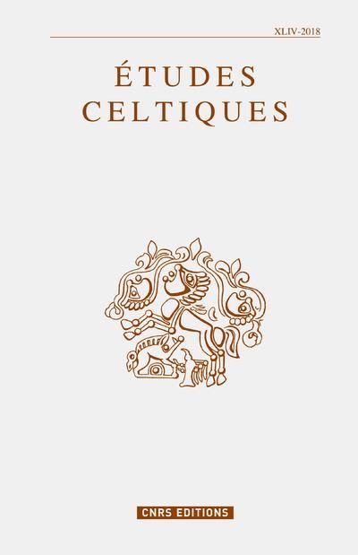 Emprunter Etudes celtiques N° 44/2018 livre