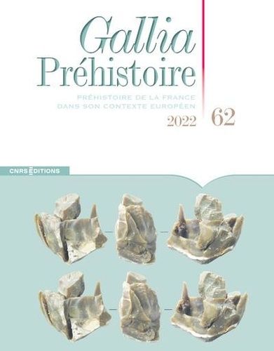 Emprunter Gallia Préhistoire N° 62 livre