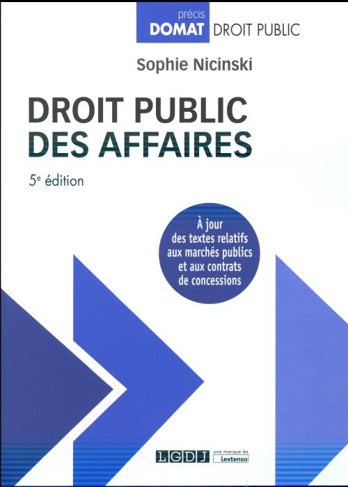 Emprunter Droit public des affaires - 5ème édition livre