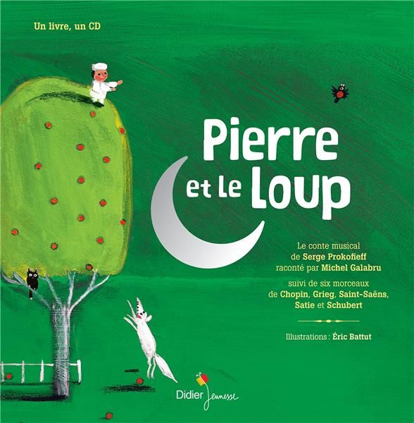 Emprunter Pierre et le Loup. Suivi de six morceaux de Chopin, Grieg, Saint-Saëns, Satie, Schubert, avec 1 CD a livre