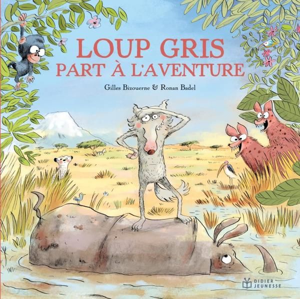 Emprunter Loup gris part à l'aventure livre