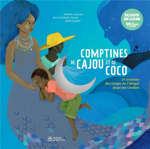 Emprunter Comptines de cajou et de coco. 24 chansons des rivages de l'Afrique jusqu'aux Caraïbes livre