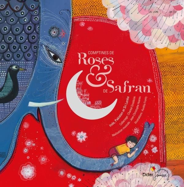 Emprunter Comptines de roses et de safran. Inde, Pakistan et Sri Lanka, avec 1 CD audio livre