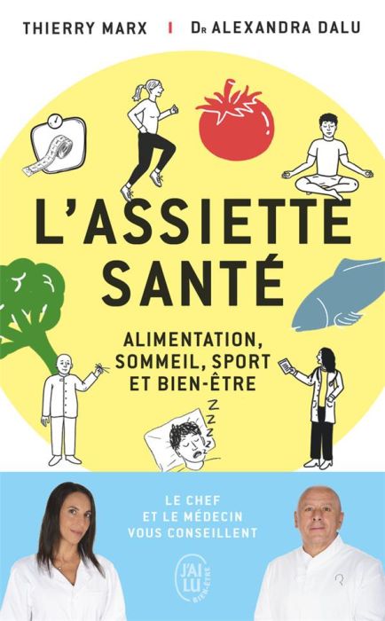 Emprunter L'assiette santé. Alimentation, sommeil, sport et bien-être livre