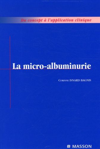 Emprunter La micro-albuminurie livre