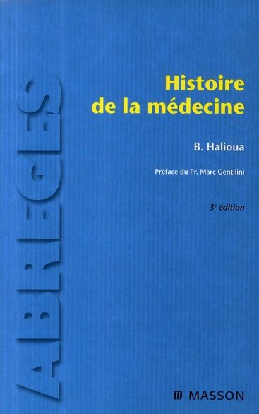 Emprunter Histoire de la médecine. 3e édition livre