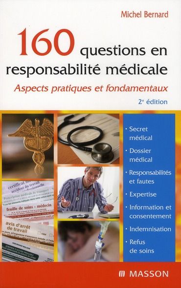 Emprunter 160 questions en responsabilité médicale. 2e édition livre