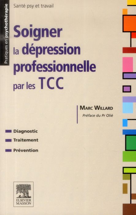 Emprunter Soigner la dépression professionnelle par les TCC livre