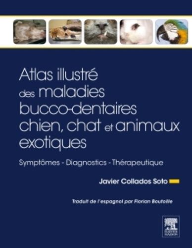 Emprunter Atlas illustré des maladies bucco-dentaires chien, chat et animaux exotiques. Symptômes, diagnostics livre