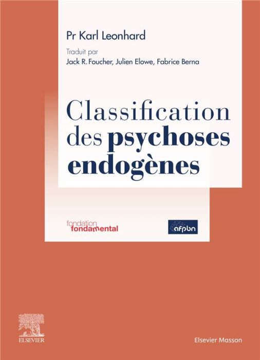 Emprunter Classification des psychoses endogènes. 8e édition livre