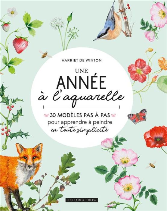 Emprunter Une année à l'aquarelle livre