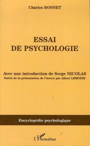 Emprunter Essai de psychologie. (1755) livre