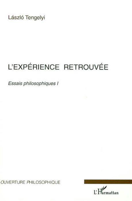 Emprunter L'expérience retrouvée livre