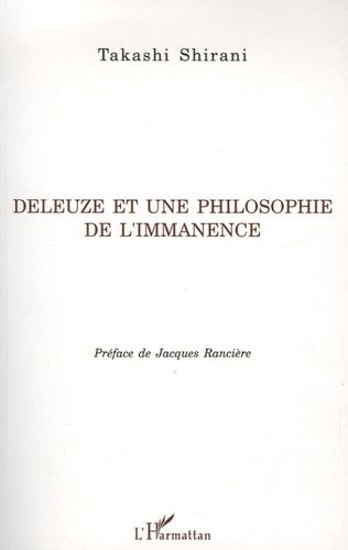 Emprunter Deleuze et une philosophie de l'immanence livre