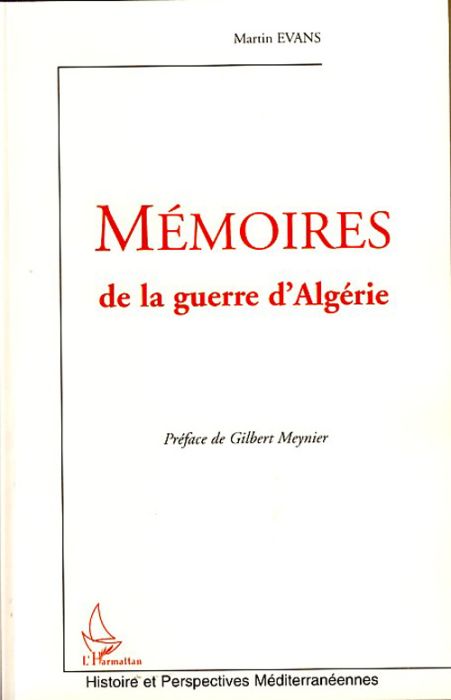 Emprunter Mémoires de la guerre d'Algérie livre