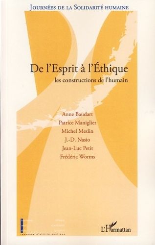 Emprunter De l'Esprit à l'Ethique. Les constructions de l'humain livre