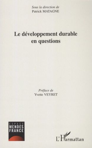 Emprunter Le développement durable en question livre