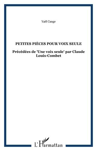 Emprunter Petites pièces pour une voix seule livre