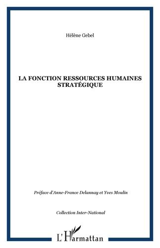 Emprunter La fonction ressources humaines stratégique livre