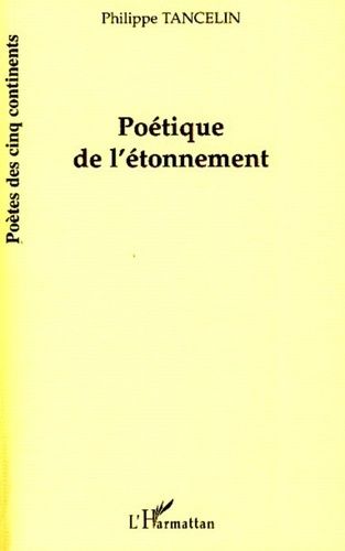 Emprunter Poétique de l'étonnement livre