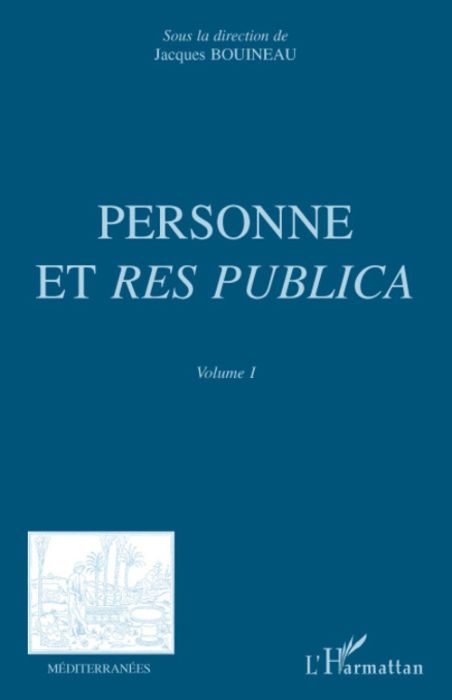 Emprunter Personne et Res Publica. Volume 1 livre