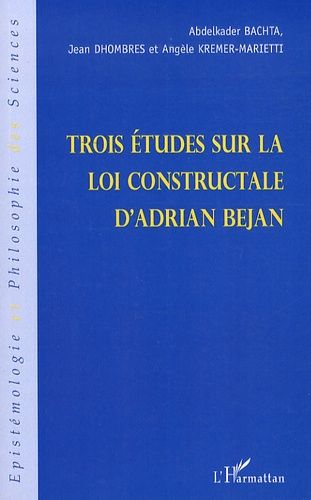 Emprunter Trois études sur la loi constructale d'Adrian Bejan livre