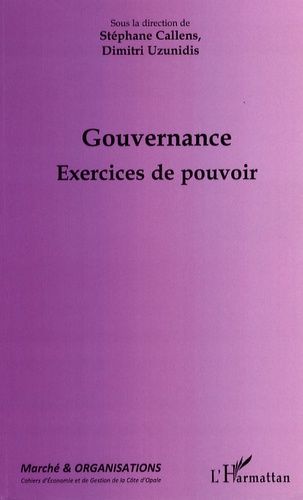 Emprunter Marché et Organisations N° 9 : Gouvernance. Exercices du pouvoir livre