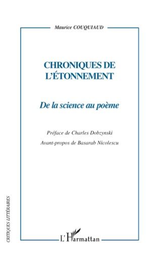 Emprunter Chroniques de l'étonnement. De la science au poème livre