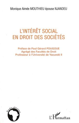 Emprunter L'intérêt social en droit des sociétés livre