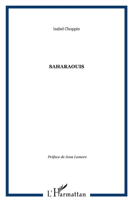 Emprunter Saharaouis livre