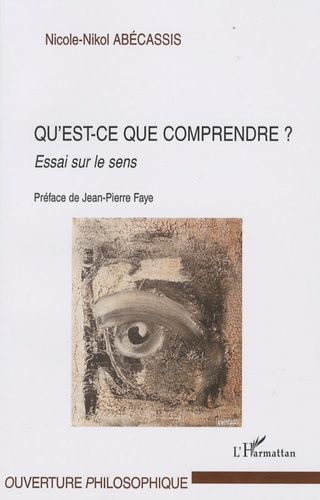 Emprunter Qu'est-ce que comprendre ? Essai sur le sens livre