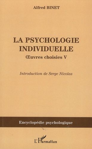 Emprunter La psychologie individuelle. Oeuvres choisies Tome 5 livre