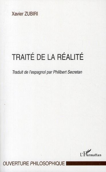 Emprunter Traité de la réalité livre