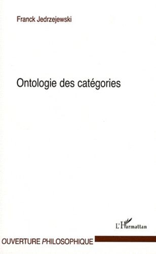 Emprunter Ontologie des catégories livre