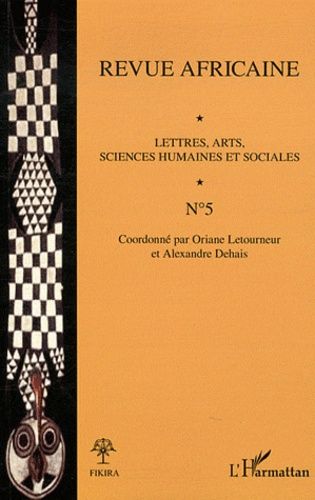 Emprunter Revue africaine N° 5 : Lettres, arts, sciences humaines et sociales livre