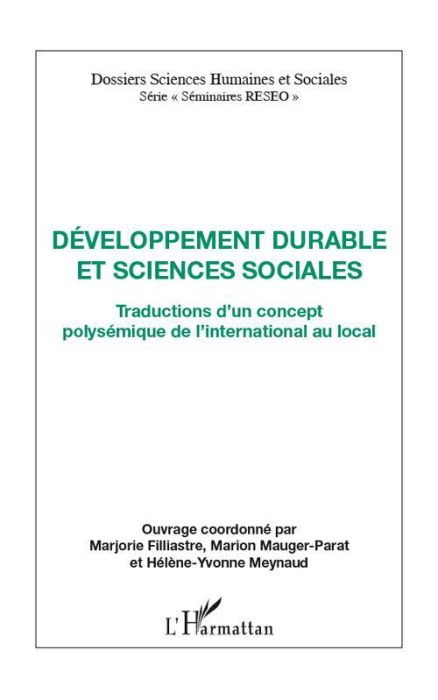 Emprunter Développement durable et sciences sociales. Traductions d'un concept polysémique de l'international livre