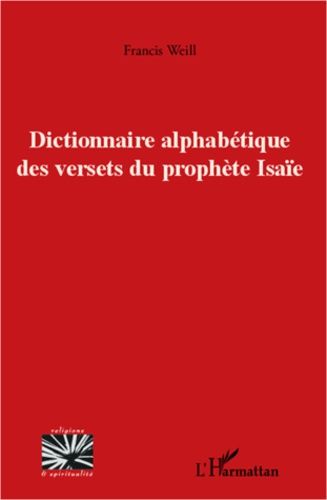 Emprunter Dictionnaire alphabétique des versets du prophète Isaïe livre