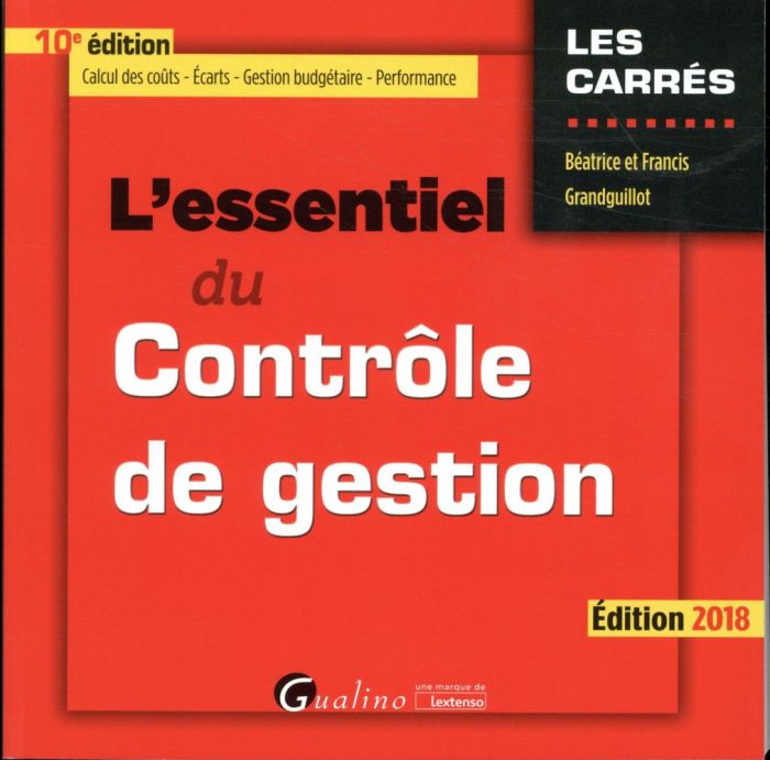 Emprunter L'essentiel du contrôle de gestion livre