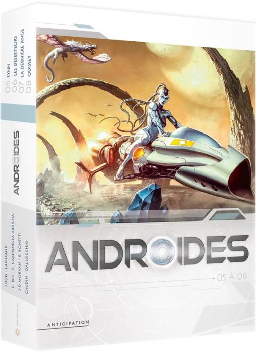 Emprunter Androides Saison 2 : Coffret en 4 volumes. Tome 5, Synn %3B Tome 6, Les déserteurs %3B Tome 7, La derniè livre