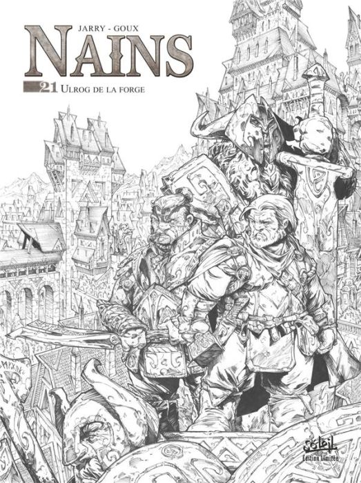 Emprunter Terres d'Arran : Nains Tome 21 : Ulrog de la forge. Edition en noir et blanc, Edition limitée livre