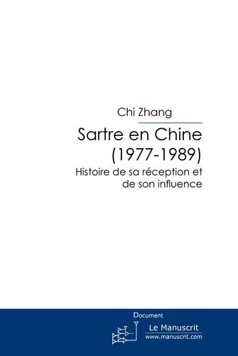 Emprunter Sartre en chine (1977-1989) livre