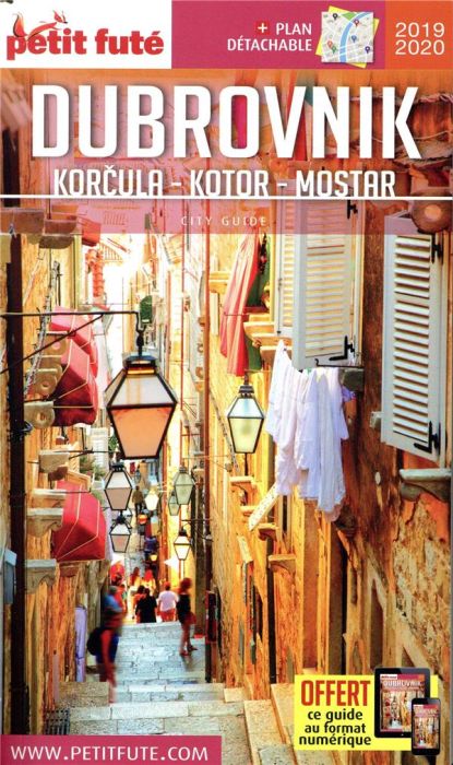 Emprunter Petit Futé Dubrovnik, Korcula, Kotor, Mostar. Edition 2019-2020. Avec 1 Plan détachable livre