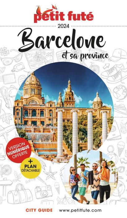 Emprunter Petit futé Barcelone et sa province. Edition 2024. Avec 1 Plan détachable livre