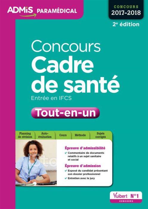 Emprunter Concours cadre de santé Tout-en-un. Entrée en IFCS, Edition 2016-2017 livre