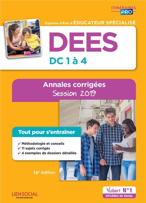 Emprunter DEES, DC 1 à 4 . Annales corrigées, 16e édition livre